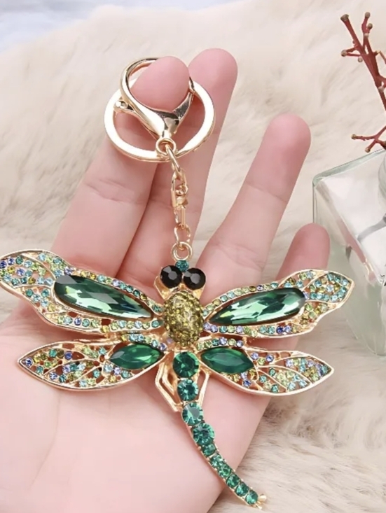 Accessories - Large Beautiful Dragonfly Bag Charm/ Keychain NEW